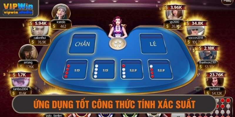 Ứng dụng tính xác suất để nâng cao tỉ lệ thắng 