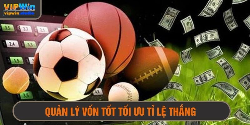 Để cá cược bóng đá luôn thắng cần biết phân bổ vốn 